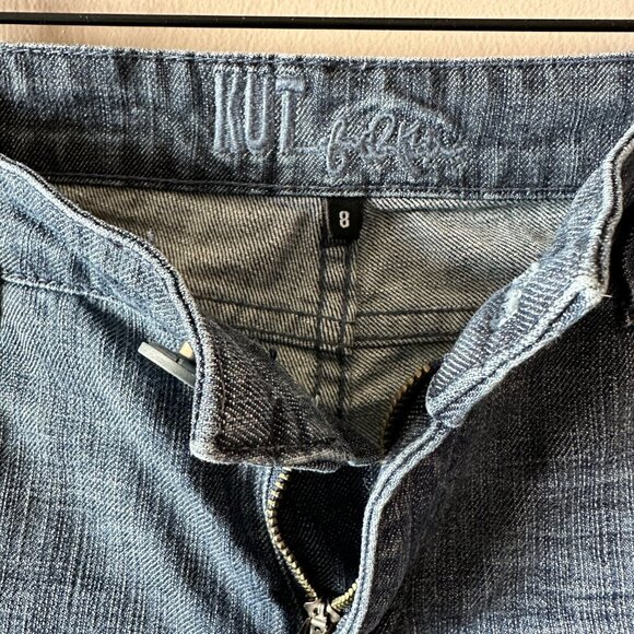 Women's 8 Kut from the Kloth Jeans Zipper Fly - Picture 6 of 8